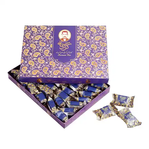 گز لقمه 28 درصد مخلوط پسته و بادام گز کرمانی مقدار 450 گرم - تصویر 2